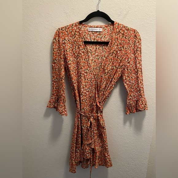 Faithful The Brand Floral Wrap Dress - Picture 10 of 14